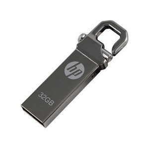 HP Flash Disk Drive With Clip 32GB – Silver