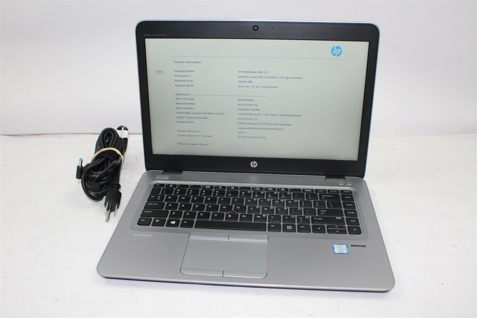 HP EliteBook 840 G3 HP EliteBook 840 G3
