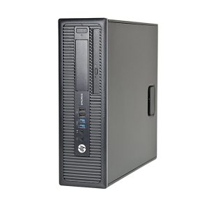 HP EliteDesk-Core i5-4GB RAM 500GB HDD-3.2GHz -19″ Monitor-Black