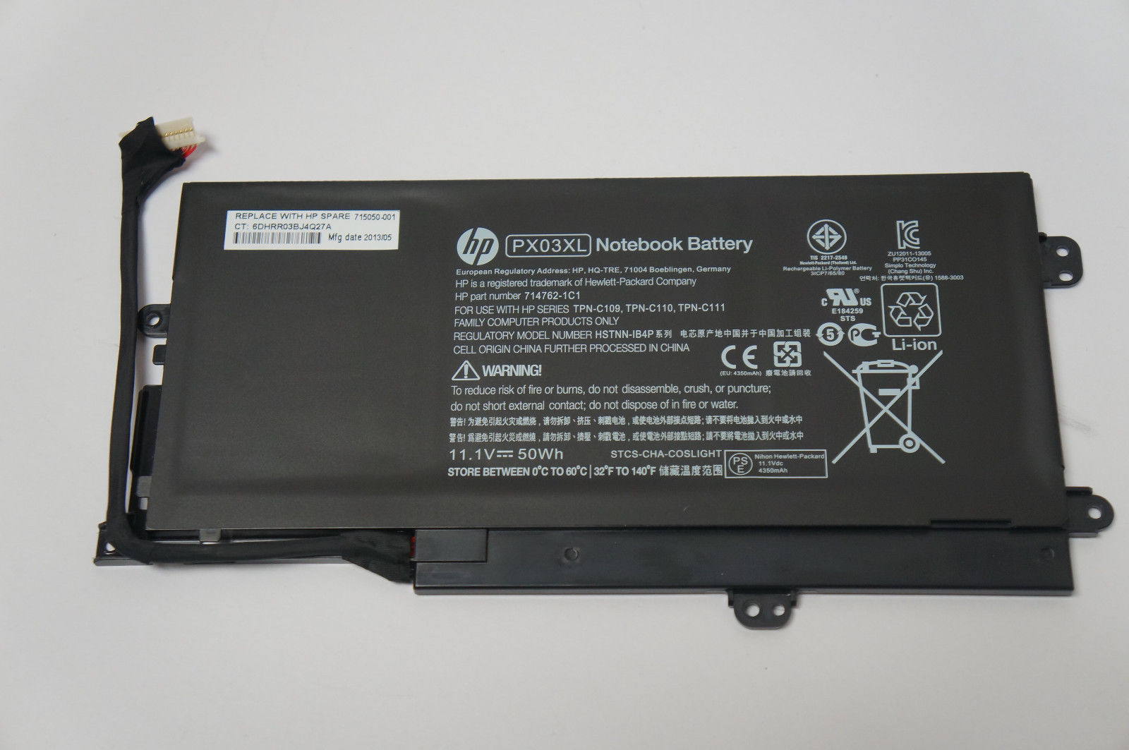 PX03XL-HP Envy M6-k Battery PX03XL-HP Envy M6-k Battery