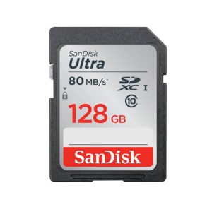 SanDisk 128GB Ultra SDHC Card 80MB/s SDSDUNC