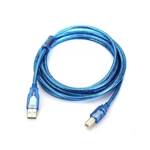 Printer Cables Blue