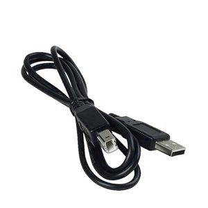 Printer cables black