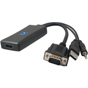 vga to hdmi converter with audio