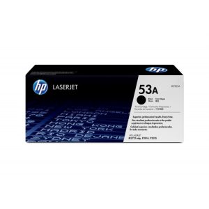 HP 53A Black LaserJet Toner Cartridge (Q7553A)