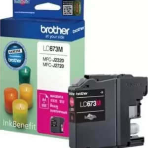 Brother Magenta Ink Cartridge LC673M