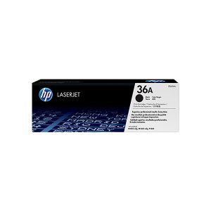 HP 36A Black LaserJet Toner Cartridge CB436A