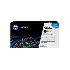 HP 504A Black LaserJet Toner Cartridge CE250A
