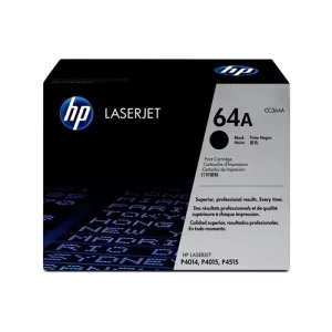 HP 64A Black LaserJet Toner Cartridge CC364A