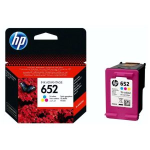 HP 652 Tri-color Ink Advantage Cartridge