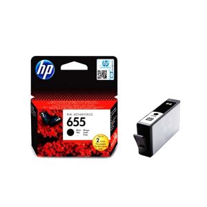 HP 655 Black Original Ink Advantage Cartridge