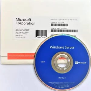 Microsoft Windows Server 2019 Standard 64-Bit ENG 1PK