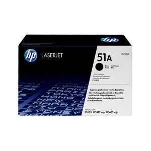 HP 51A Black LaserJet Toner Cartridge Q7551A