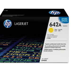 HP 642A Yellow LaserJet Toner Cartridge CB402A