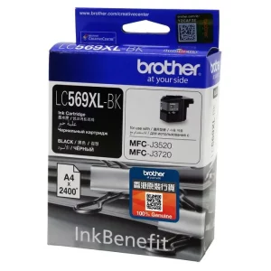 Brother Inkjet Cartridge Black LC569XLBK