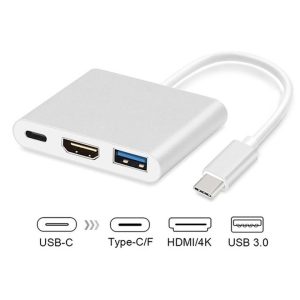 Type-C to HDMI 3in1 Adapter