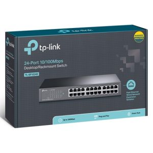 TP-Link 24-port 10/100Mbps Desktop/Rackmount Switch - TL-SF1024D