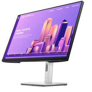 Dell P2722H 27" FHD Monitor, Height, Pivot (rotation), Swivel, Tilt, Black Color, Connectivity : VGA, HDMI 1.4, DisplayPort 1.2, USB 3.2 Gen 1 (upstream), 4 USB 3.2 Gen 1 (downstream)