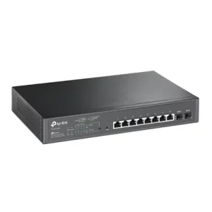 150 W PoE Budget: 8× 802.3at/af-compliant PoE+ ports with a total power supply of 150 W. Full Gigabit Ports: 8× gigabit PoE+ ports and 2× gigabit SFP Slots provide high-speed connections. Integrated into Omada SDN: Zero-Touch Provisioning (ZTP), Centralized Cloud Management, and Intelligent Monitoring. Centralized Management: Cloud access and Omada app for ultra convenience and easy management. Robust Security Strategies: IP-MAC-Port Binding, ACL, Port Security, DoS Defend, Storm Control, DHCP Snooping, 802.1X, Radius Authentication, and more. Optimize Voice and Video Applications: L2/L3/L4 QoS and IGMP snooping.