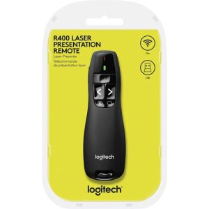 Logitech R400 Wireless Presenter - Black